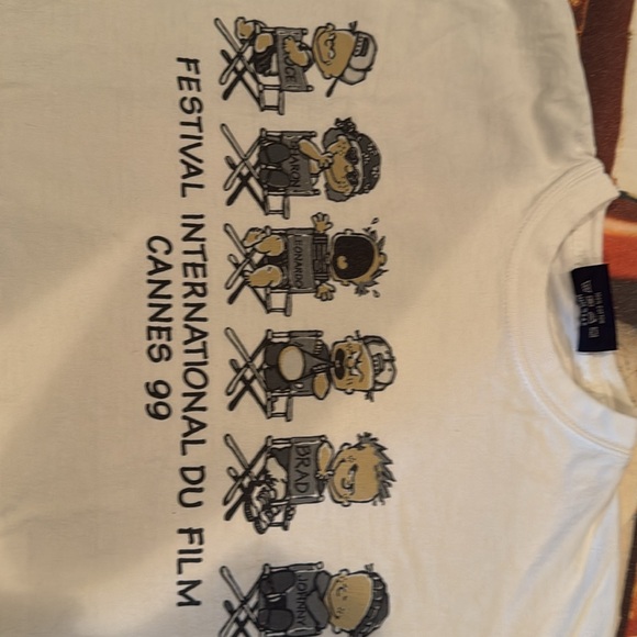Cannes France Vintage 1999 Festival International Du Film Unisex T-shirt - Picture 4 of 4